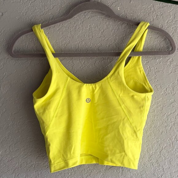 Lululemon Align Tank Top Yellow - Picture 2 of 3